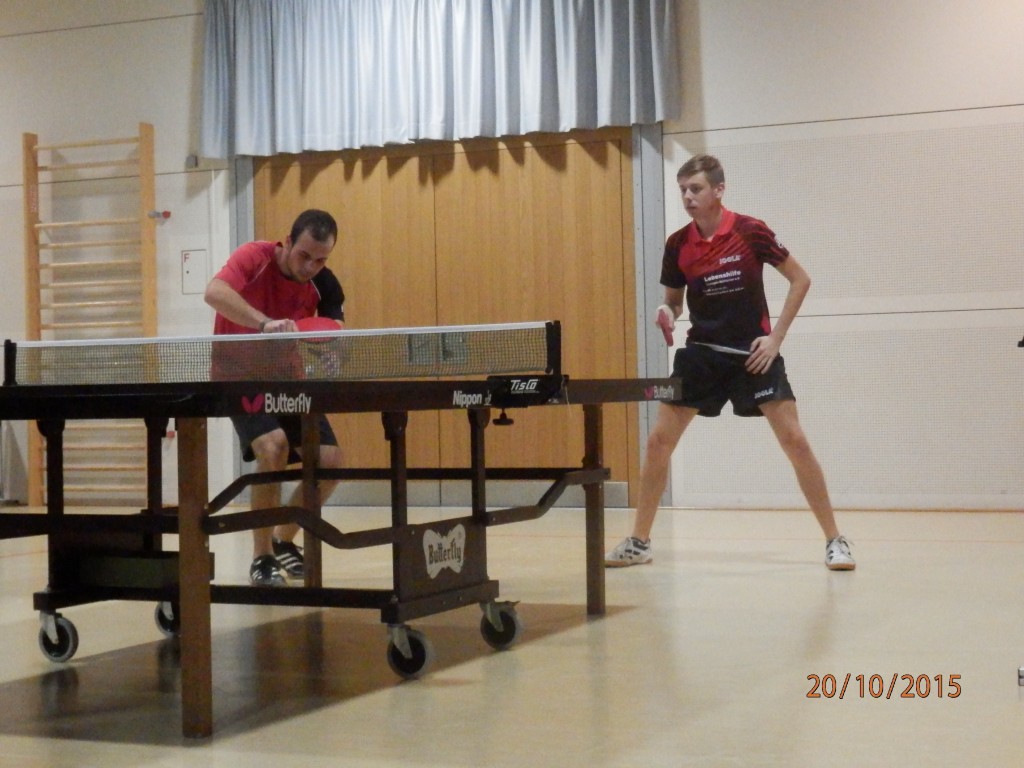 Starkes Team! - Florian haug (Links) und sein Partner Simon Brodbeck